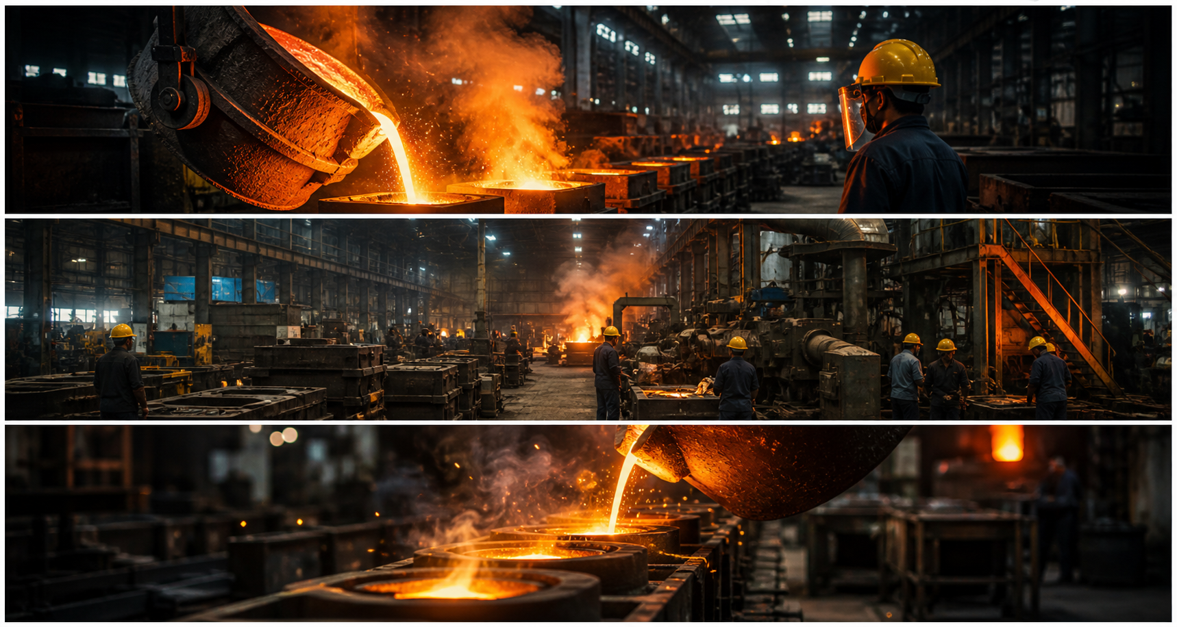 Casting manufacturing process